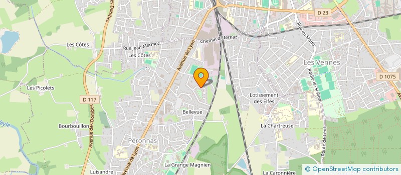 localisation de l'entreprise MONSIEUR DENIS LAMONTAGNE à PERONNAS