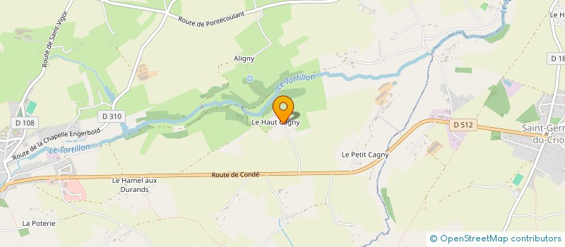 localisation de l'entreprise MONSIEUR DENIS LAMOTTE à VALDALLIERE