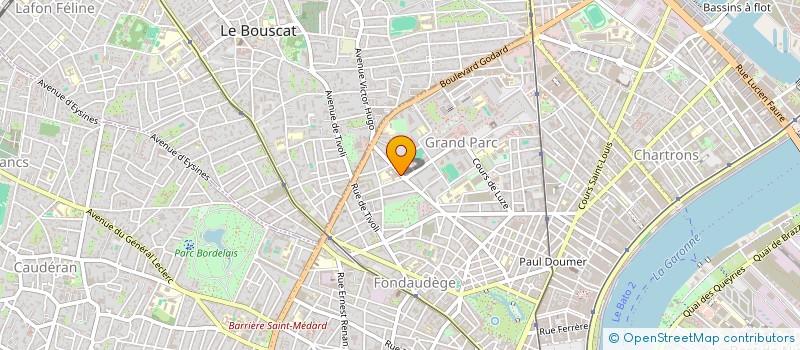 localisation de l'entreprise MONSIEUR DENIS LANGE  BORDEAUX