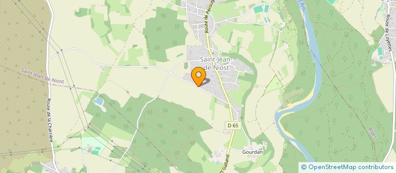localisation de l'entreprise MONSIEUR DENIS LANOOTE  SAINT-JEAN-DE-NIOST