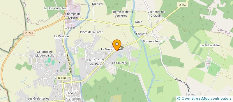 localisation de l'entreprise MONSIEUR DENIS LARATTE à CHAVEIGNES