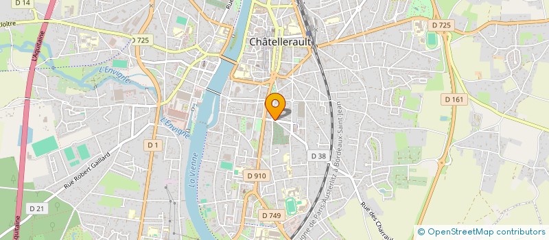 localisation de l'entreprise MONSIEUR DENIS LARDY  CHATELLERAULT