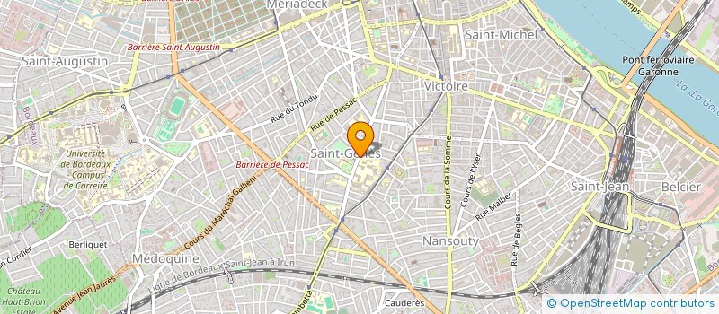 localisation de l'entreprise MONSIEUR DENIS LATOUR à BORDEAUX