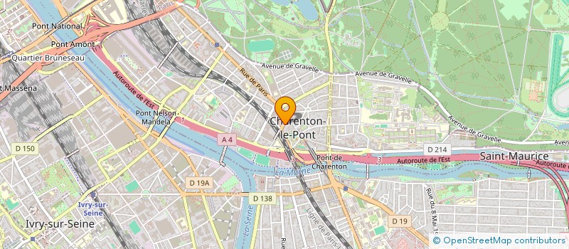 localisation de l'entreprise MONSIEUR DENIS LAURENS  CHARENTON-LE-PONT