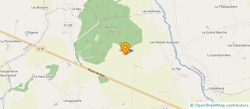 localisation de l'entreprise MONSIEUR DENIS LAURENT  HAMBERS