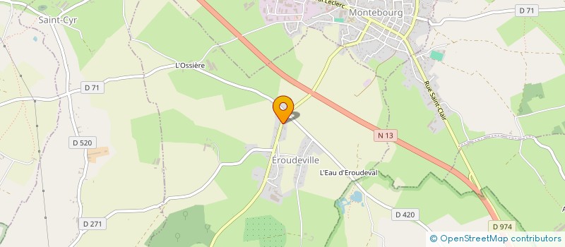 localisation de l'entreprise MONSIEUR DENIS LAURENT  AZEVILLE