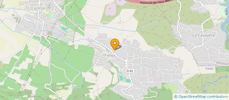 localisation de l'entreprise MONSIEUR DENIS LAURENT  PALAJA