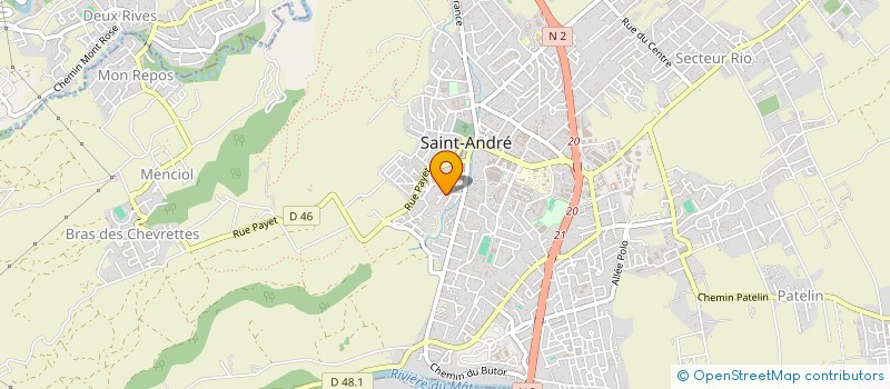 localisation de l'entreprise MONSIEUR DENIS LAURET à SAINT-ANDRE