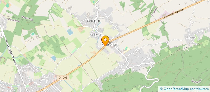 localisation de l'entreprise MONSIEUR DENIS LAVARET à ANNEMASSE