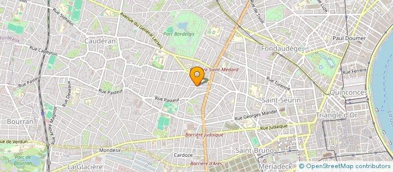 localisation de l'entreprise MONSIEUR DENIS LAVAULT-VERGEZ à BORDEAUX