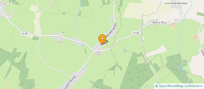 localisation de l'entreprise MONSIEUR DENIS LAVENANT  LANDOUZY-LA-VILLE