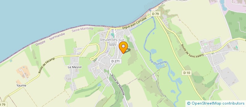 localisation de l'entreprise MONSIEUR DENIS LE LOSQ  VEULETTES-SUR-MER