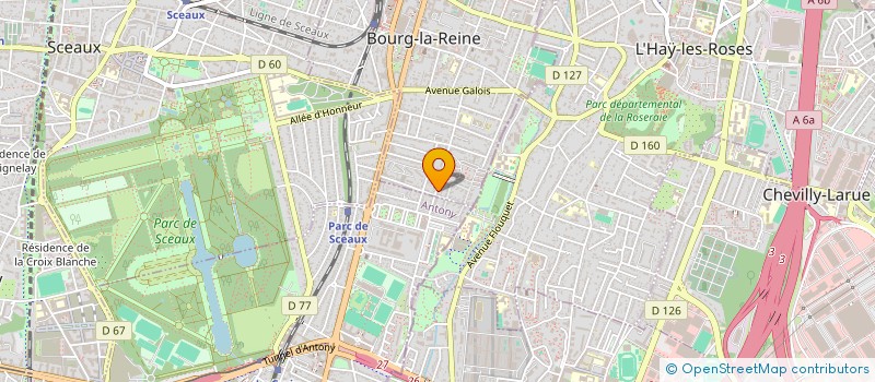 localisation de l'entreprise MONSIEUR DENIS LE STUM à BOURG-LA-REINE
