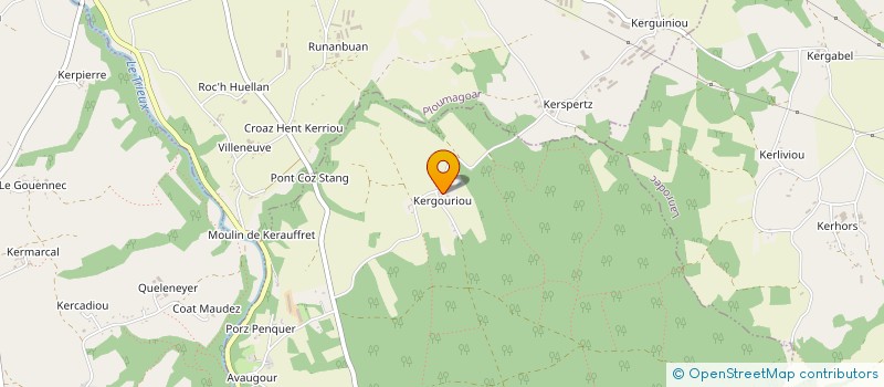 localisation de l'entreprise MONSIEUR DENIS LE YAN  SAINT-PEVER