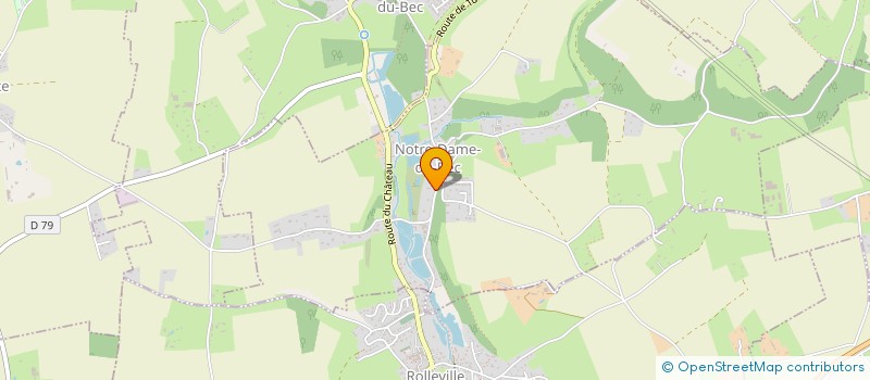 localisation de l'entreprise MONSIEUR DENIS LEBAS  NOTRE-DAME-DU-BEC