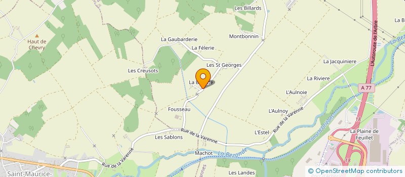 localisation de l'entreprise MONSIEUR DENIS LEBEAU à PANNES