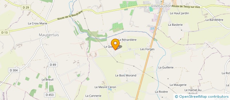 localisation de l'entreprise MONSIEUR DENIS LEBOUVIER  MONTABOT