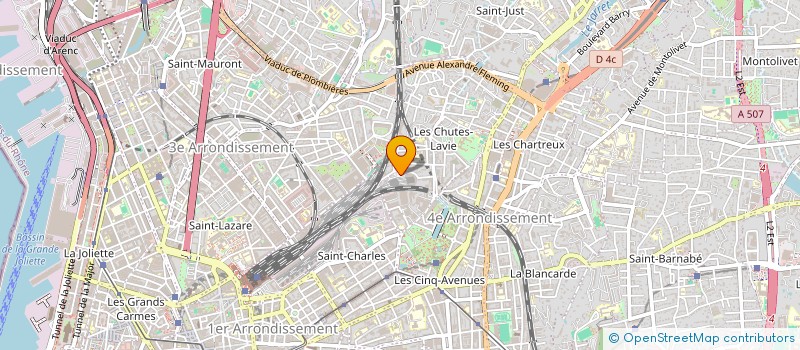 localisation de l'entreprise MONSIEUR DENIS LECA à MARSEILLE