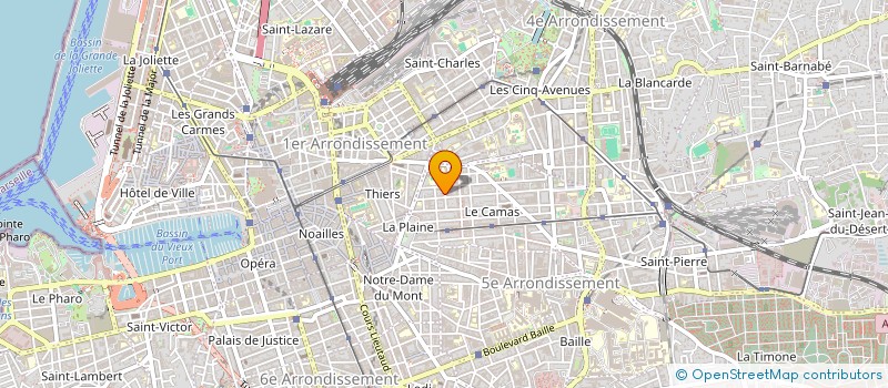 localisation de l'entreprise MONSIEUR DENIS LECLERE à MARSEILLE