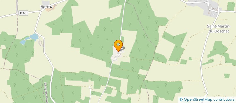 localisation de l'entreprise MONSIEUR DENIS LECLUSE  SANCY-LES-PROVINS