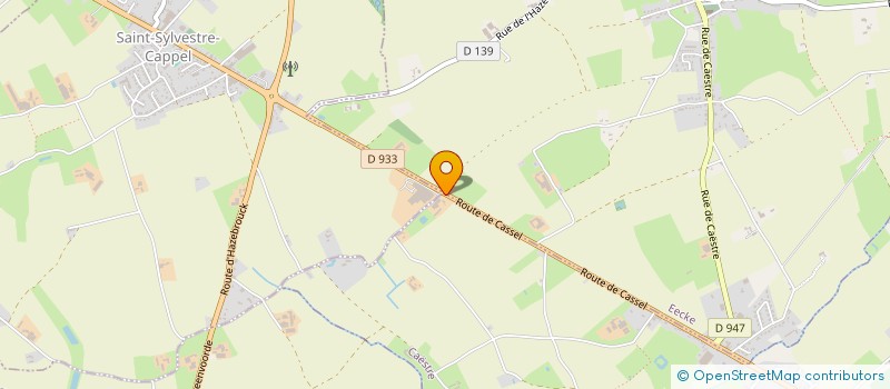 localisation de l'entreprise MONSIEUR DENIS LEDANOIS  CAESTRE