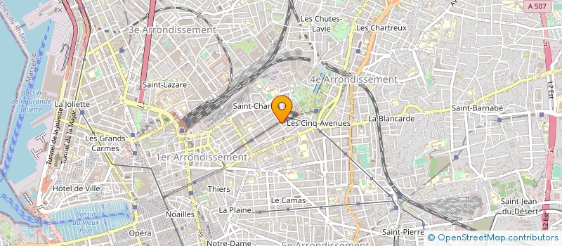 localisation de l'entreprise MONSIEUR DENIS LEDOT à MARSEILLE