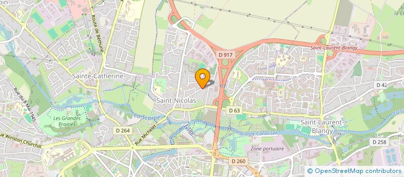 localisation de l'entreprise MONSIEUR DENIS LEFEBVRE  SAINT-NICOLAS