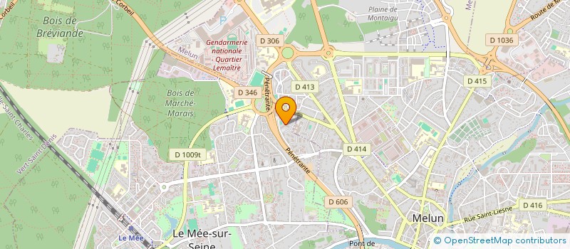 localisation de l'entreprise MONSIEUR DENIS LEGER  LE MEE-SUR-SEINE