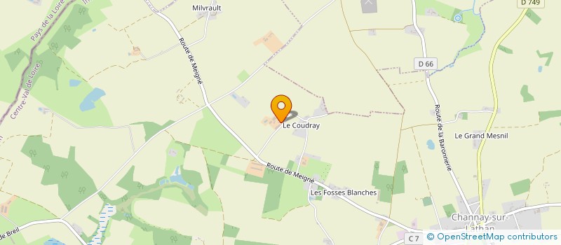 localisation de l'entreprise MONSIEUR DENIS LEGOFF à CHANNAY SUR LATHAN
