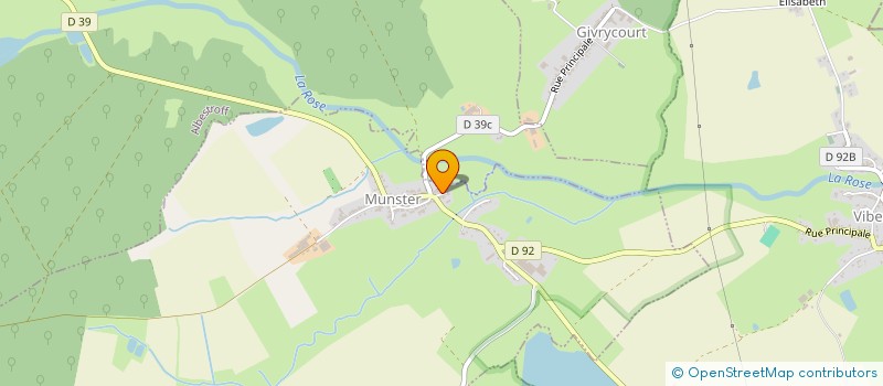 localisation de l'entreprise MONSIEUR DENIS LEHMANN à MUNSTER