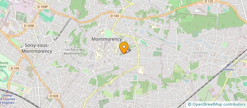 localisation de l'entreprise MONSIEUR DENIS LELIEVRE  MONTMORENCY