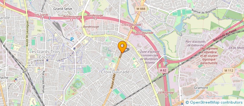 localisation de l'entreprise MONSIEUR DENIS LELONG à TOULOUSE