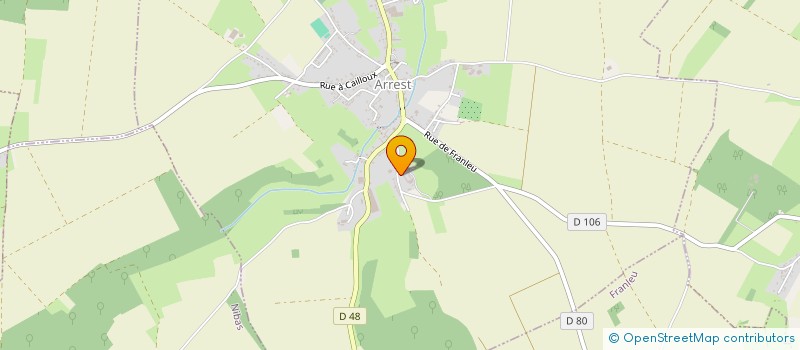 localisation de l'entreprise MONSIEUR DENIS LELONG  ARREST