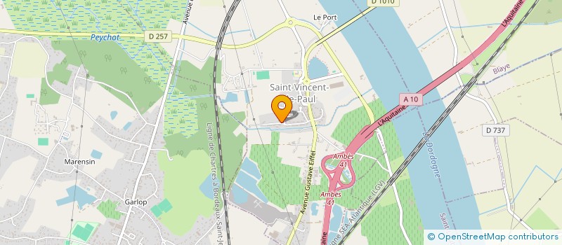 localisation de l'entreprise MONSIEUR DENIS LEMAIRE  SAINT-VINCENT-DE-PAUL