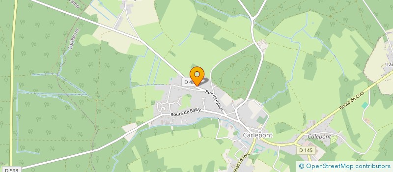 localisation de l'entreprise MONSIEUR DENIS LEMARIE  CARLEPONT