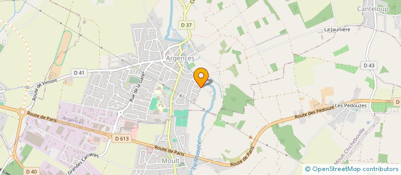 localisation de l'entreprise MONSIEUR DENIS LEMASSON  MEZIDON VALLEE D'AUGE