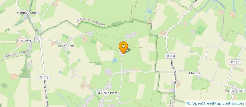 localisation de l'entreprise MONSIEUR DENIS LENEVEU  OZEVILLE