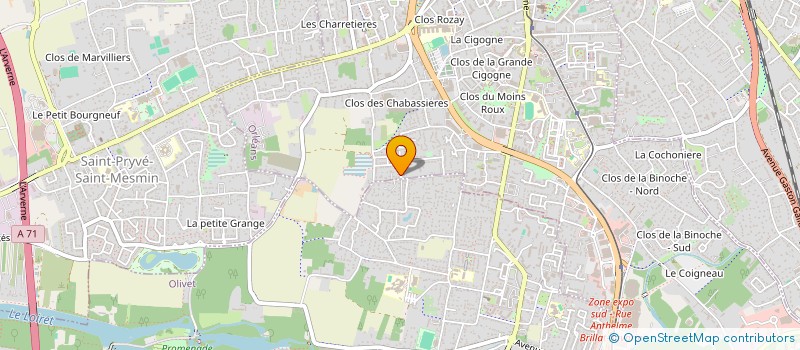 localisation de l'entreprise MONSIEUR DENIS LENGLET  ORLEANS