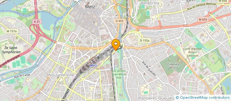 localisation de l'entreprise MONSIEUR DENIS LEONARD  METZ