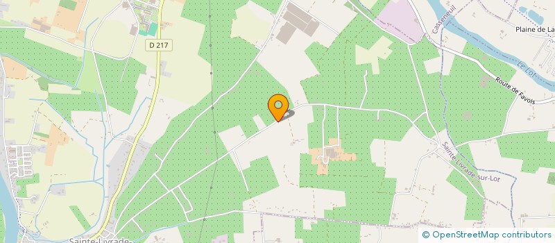 localisation de l'entreprise MONSIEUR DENIS LEPINE  SAINTE-LIVRADE-SUR-LOT