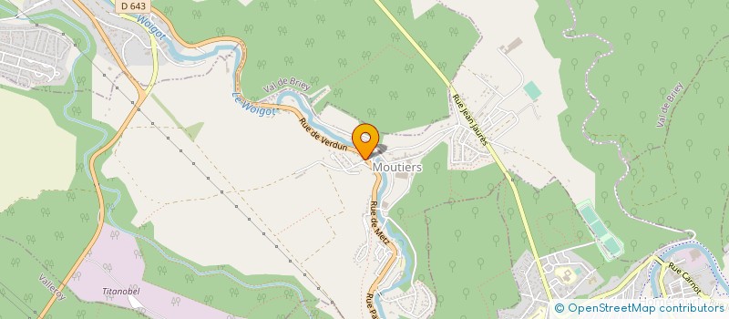 localisation de l'entreprise MONSIEUR DENIS LERCH à MOUTIERS