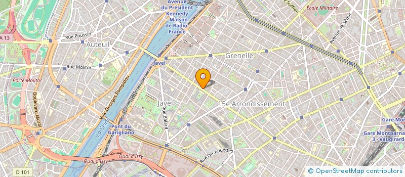 localisation de l'entreprise MONSIEUR DENIS LEROY  PARIS