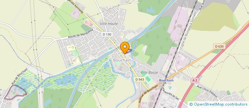 localisation de l'entreprise MONSIEUR DENIS LEVESQUE  BOUCHAIN
