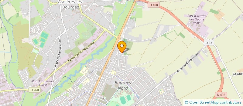 localisation de l'entreprise MONSIEUR DENIS LIBERT  BOURGES