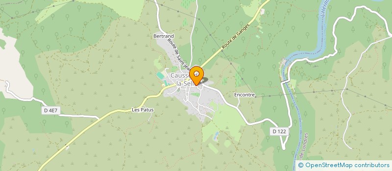 localisation de l'entreprise MONSIEUR DENIS LOEILLET  CAUSSE-DE-LA-SELLE