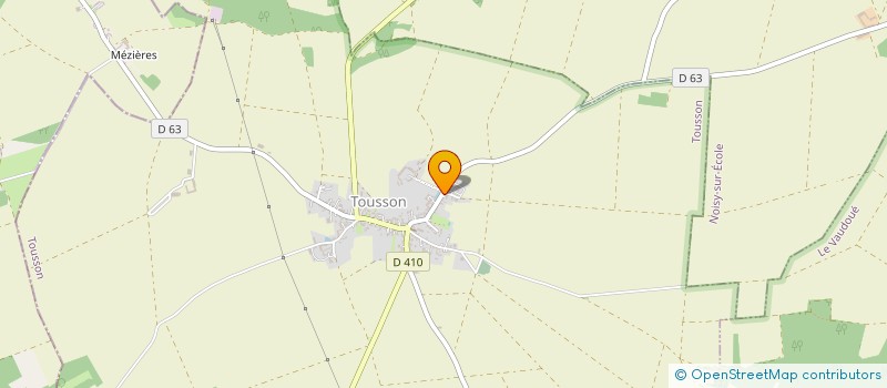 localisation de l'entreprise MONSIEUR DENIS LOISEL  TOUSSON