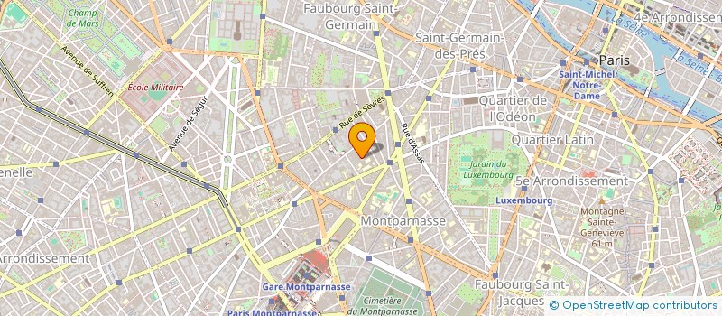 localisation de l'entreprise MONSIEUR DENIS LUCQUIN  PARIS