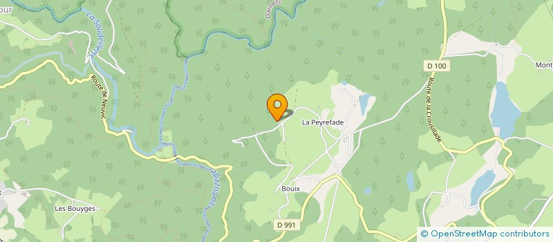 localisation de l'entreprise MONSIEUR DENIS LUQUOT  LAMAZIERE-BASSE