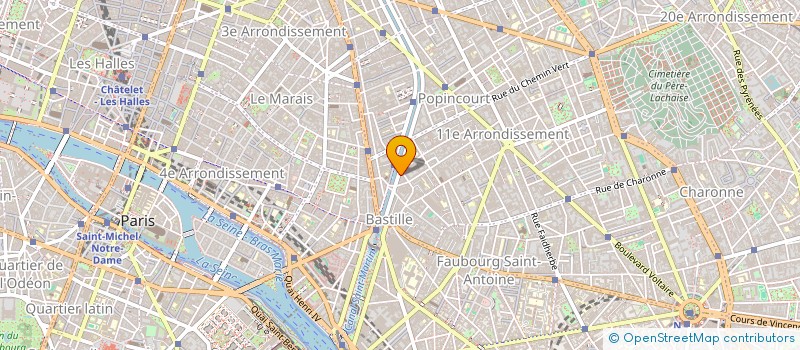 localisation de l'entreprise MONSIEUR DENIS MADRE  PARIS