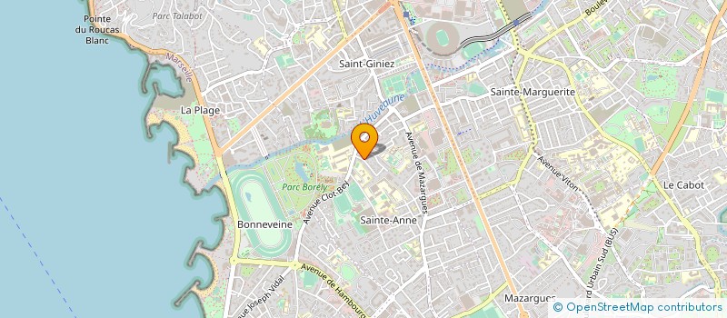 localisation de l'entreprise MONSIEUR DENIS MAILLET  MARSEILLE